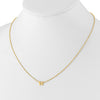 Mothers Initial Necklace 14K Gold