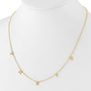 Mothers Initial Necklace 14K Gold