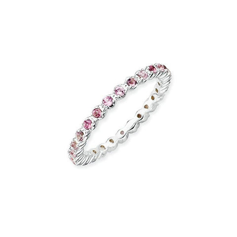 Mothers Stackable Birthstone Ring - Gemstone Infinity